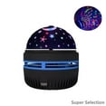 thumbnail image 1 of 4-in-1 Starry Sky Projector Night Light, Rotating Galaxy Moon Lamp For Nursery Room, Baby Kids Bedroom Decor With Calming LED Stars, Ceiling & Wall Projection,black, 1 of 19