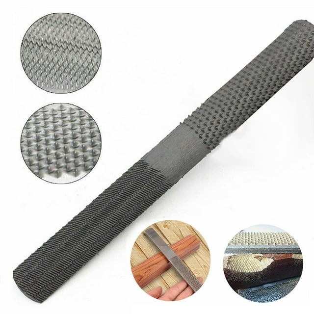 4 in 1 Steel Rasp File Carpentry Woodworking Wood Carving Hand Tool