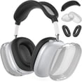 thumbnail image 1 of [4-in-1] Suitable for AirPods silicone cover (2025), scratch resistant and sweat resistant ear pad cover/ear cup cover/headband cover accessories, headphone silicone protective cover, 1 of 14