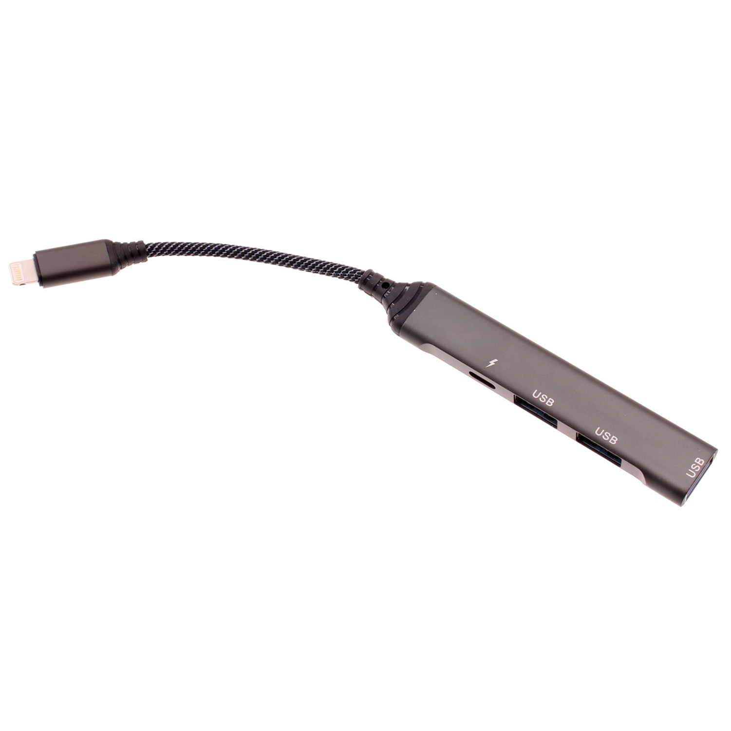4-in-1 TYPE-C Hub USB-C Adapter for iPad 10.2" (2021 9th Gen)/10.2 (2019 7th Gen) - Charger Port Splitter