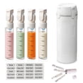 thumbnail image 1 of 4-in-1 Travel Dispenser Bottle,4 Pack 30ML Leak Proof Travel Bottles for Toiletries, 1 of 10