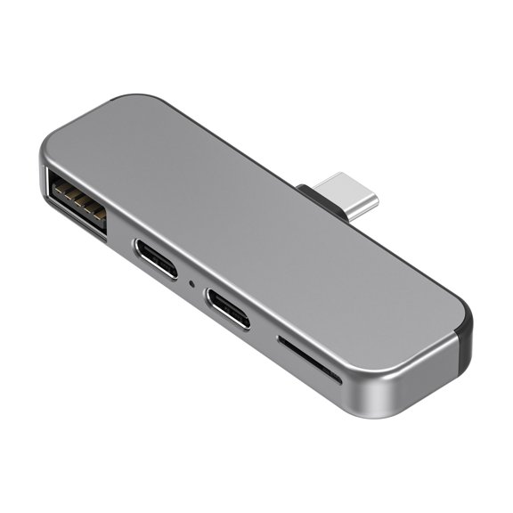4-in-1 USB-C Extender for iPhone 17/16 Case-Friendly, 27W Fast Charging & Universal Compatibility for iPhone 15+ and More ZIKE Z806