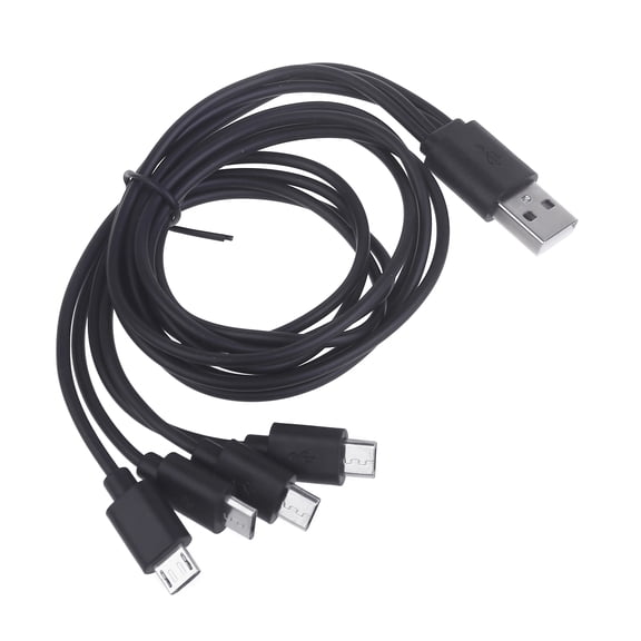 4 in 1 USB Charging Cable USB to USB Simultaneously for Multiple Tablets and Phones