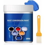 4-in-1 Water-Based Metal Rust Converter Paint, Weatherproof, Long Lasting Rust Prevention Protection, Blue, 17.64 OZ
