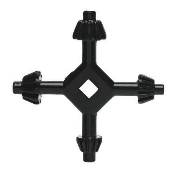 4 in 1 Way Drill Press Chuck Key 3/8" 1/2" 3/4" 1" Combination
