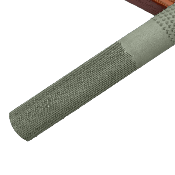 4-in-1 Wood File 8 Inch Double Cut Steel Rasp With Coarse And Fine Teeth Semi-Round Shape For Woodworking Metal Shaping Contouring Carpenter Tool Green
