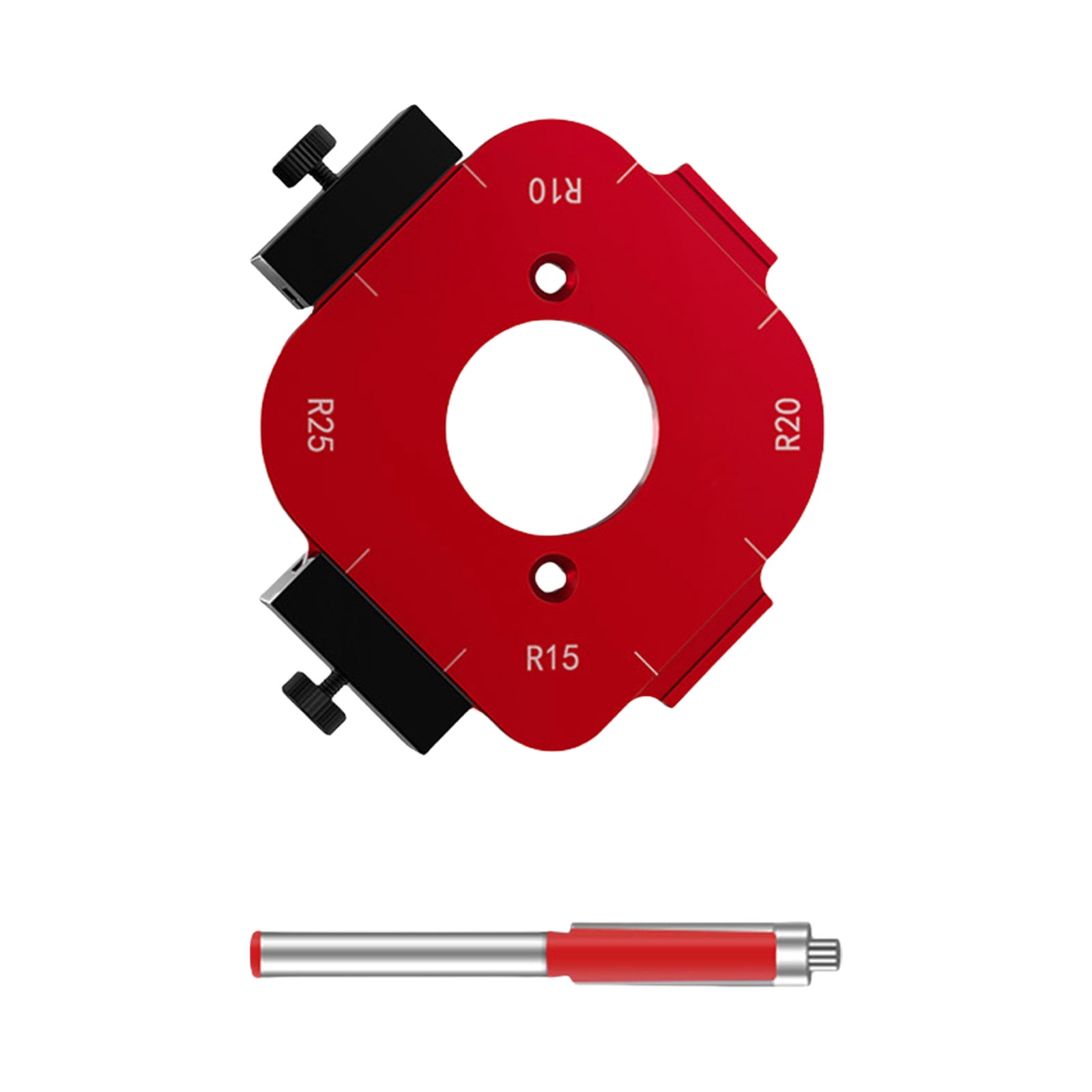 4 in 1 Woodworking Routers Arcs Angles Positioning Template Corner ...