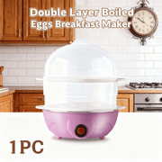 4 in 1 electric egg cooker | Boils upto 14 eggs | Poacher | Omelet maker | Vegetable steamer,dumpling & More