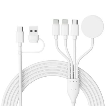4 in 2 Multi Charging Cable for Apple Watch Charger USB C Cable  Tra vel Charger Compatible with iPhone 15 14 13 iWatch Series