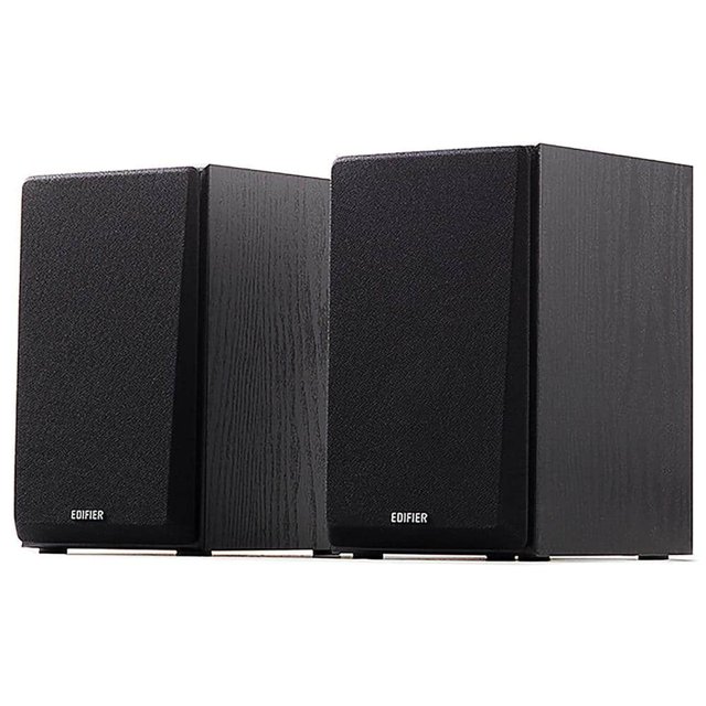 4 in. 24Watt 2Way Indoor Amplified Bookshelf Speaker System