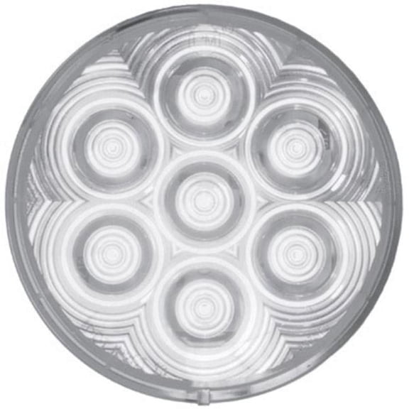 4 in. 7 Diode Round Back-Up Amp Connector Grommet Mount