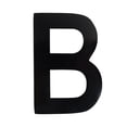 thumbnail image 1 of 4 in. Brass Floating House Letter B, Black, 1 of 1