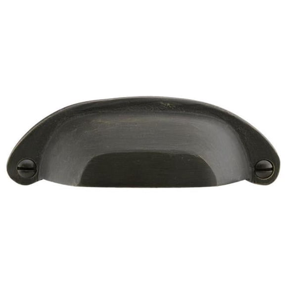 4 in. Bronze Ranch Bin Pull, Medium Bronze