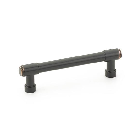 4 in. C-C US10B Industrial Modern Jasper Cabinet Pull