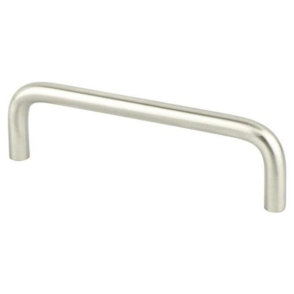 4 in. CC Zurich Wire Pull with Brushed Nickel