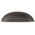 thumbnail image 1 of 4 in. Center to Center Cup Cabinet Pull, Oil Rubbed Bronze, 1 of 1