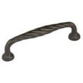 thumbnail image 1 of 4 in. Center to Center Tuscany Twist Cabinet Pull, Medium Bronze, 1 of 1