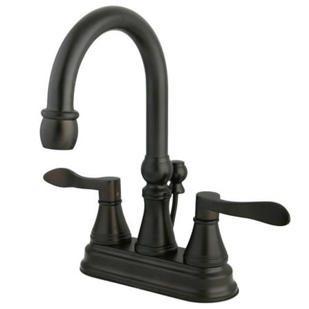 4 in. Centerset Bathroom Faucet, Oil Rubbed Bronze