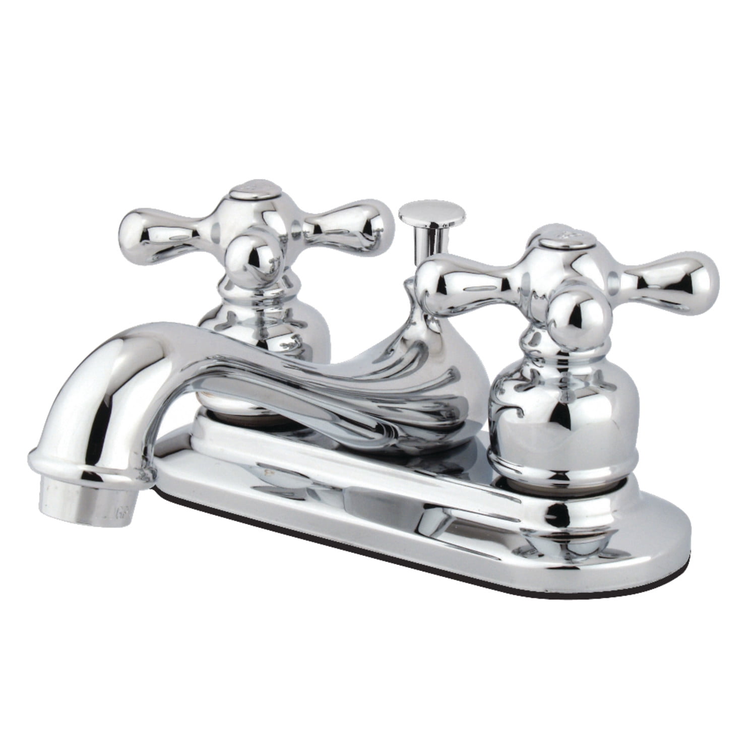 Center Faucet Inlets 4 in. Centerset Lavatory Faucet with Two Handle - Walmart.com