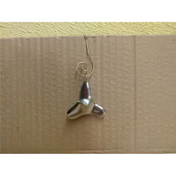4 in. Chrome Decorative Titanic Propeller Christmas Ornament