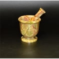 thumbnail image 1 of 4 in. Classic Style Mortar & Pestle Set, Whirl Green Onyx, 1 of 1