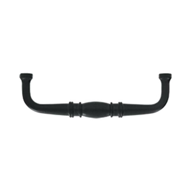 4 in. Colonial Wire Pull, Black - Solid - Walmart.com