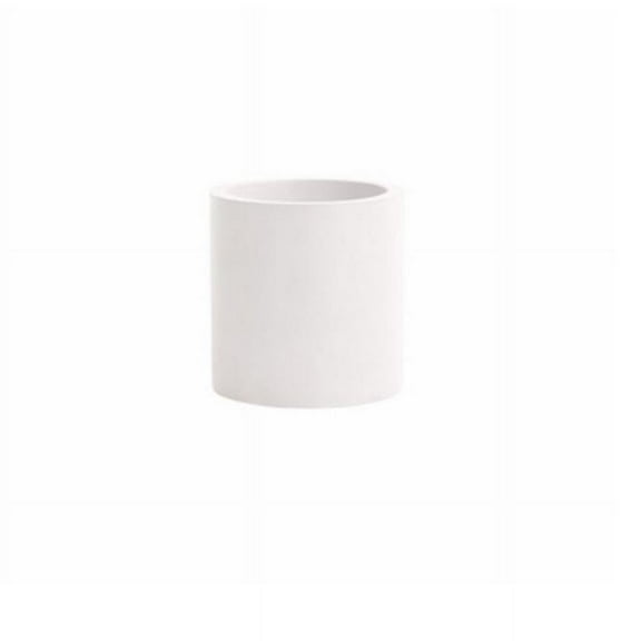 4 in. Cylinder Planter, White - Pack of 4