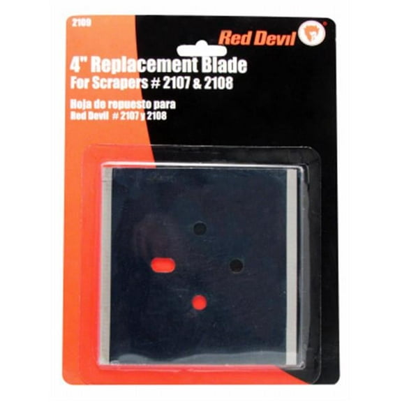 4 in. Double Edge Replacement Scraper Blade