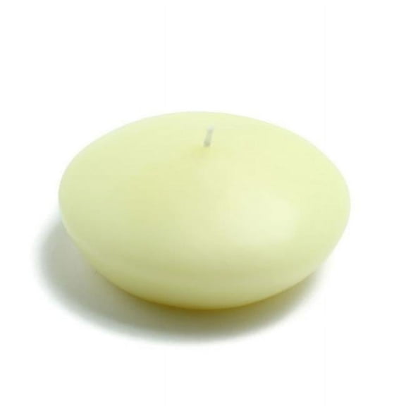 4 in. Floating Candles, Ivory - 3 Piece per Box