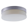thumbnail image 1 of 4 in. Flux LED Flush Mount - Satin Silver, 1 of 1