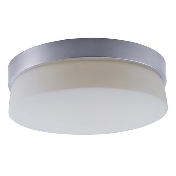 4 in. Flux LED Flush Mount - Satin Silver