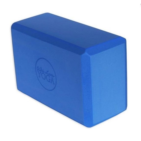 4 in. Foam Yoga Block - Blue