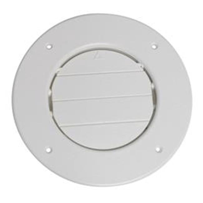 4 in. Heating & Cooling Register - White
