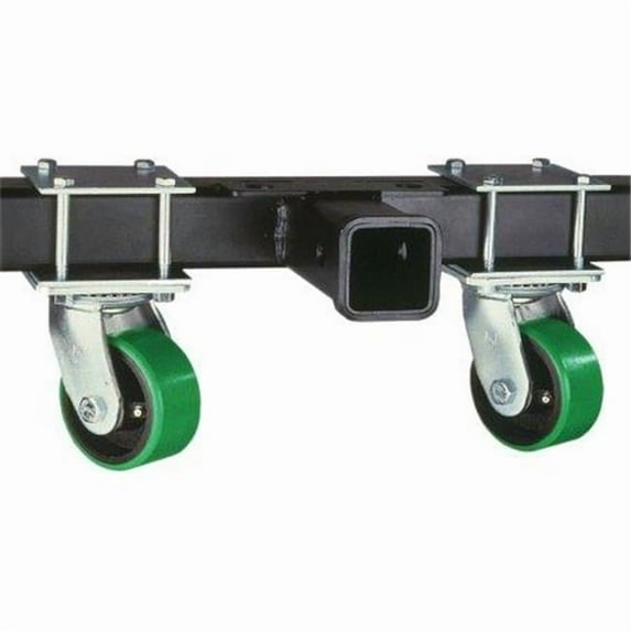 4 in. Hitch Mount Swivel Skid Wheel