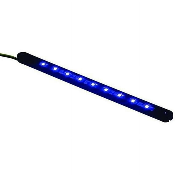 4 in. LED Flex Light White Tape Track with Ends & Hardware, Blue