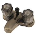 thumbnail image 1 of 4 in. Lavatory Diverter with Smoke Handles, Antique Brass, 1 of 1
