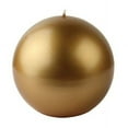 thumbnail image 1 of 4 in. Metallic Gold Ball Candles -2pc-Box, 1 of 1