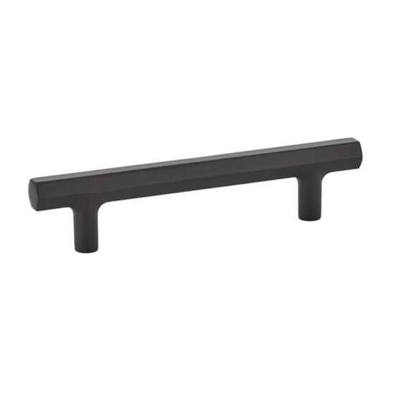 4 in. Mod Hex Pull, Flat Black