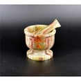 thumbnail image 1 of 4 in. Modern Style Mortar & Pestle Set, Whirl Green Onyx, 1 of 1