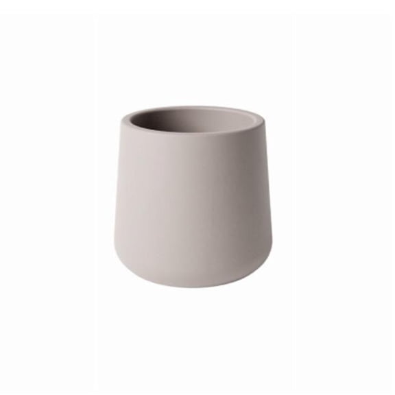 4 in. Natural Finish Tapered Cylinder Planter - Pack of 4