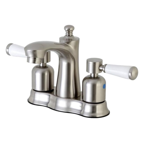 4 in. Paris Centerset Lavatory Faucet, Brushed Nickel