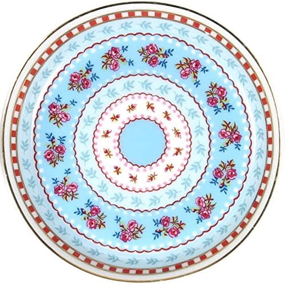 4 in. Pip Studio Tea Tip Dinnerware Set - Blue, 4 Piece