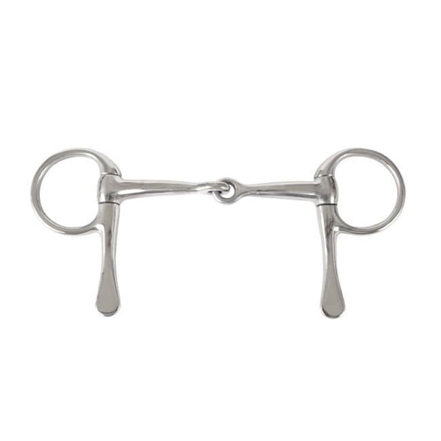 4 in. Pony Stainless Steel Half Cheek Snaffle Bit - Walmart Business