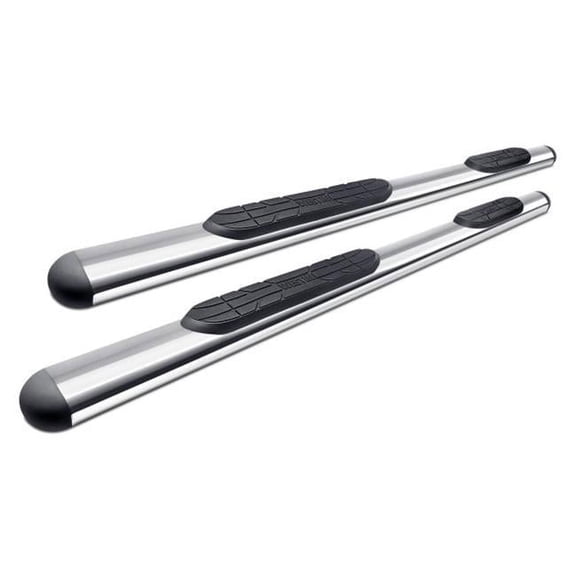 4 in. Premier Polished Oval Tube Step Bars