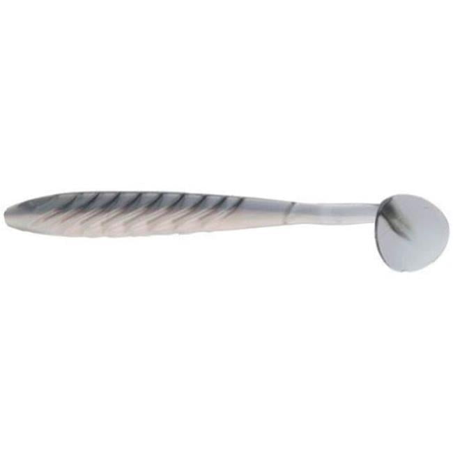 Yum Lures 3.5 Pulse Bait, Esca In Plastica Morbida Per Pesca, Colore Blue Pearl, Corpo Costolato Con Coda Dinamica - 2