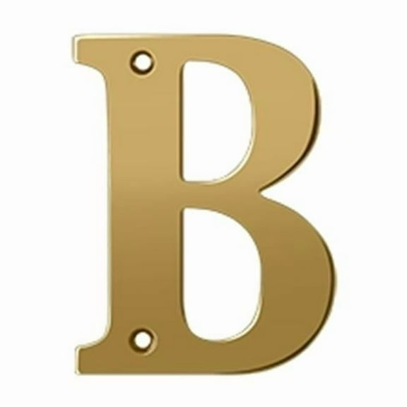4 in. Residential Letter B- Lifetime