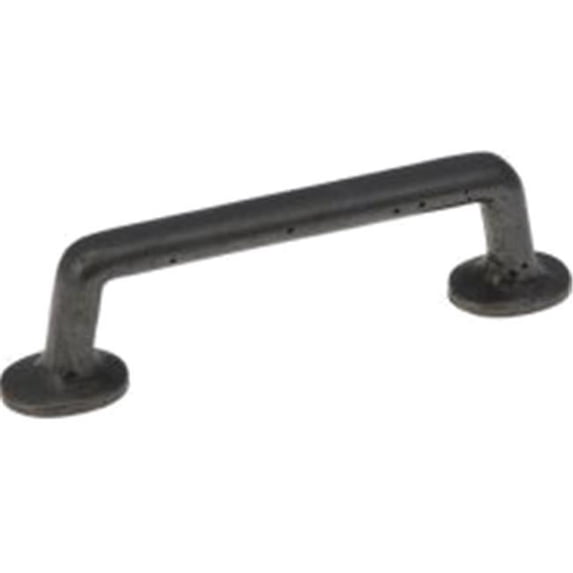 4 in. Rustic Pull - Black Iron