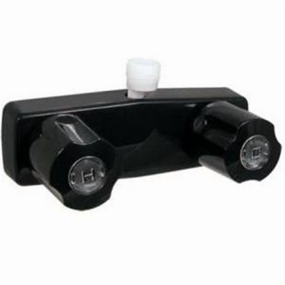 4 in. Shower Valve with Vacuum Breaker - Black