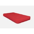 thumbnail image 1 of AJD Home 4" Twin Single CertiPUR US Certified Foam Futon in Red, 1 of 5