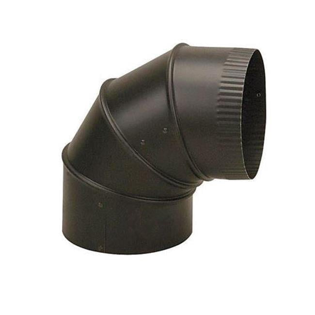 4 in. Steel Elbow - Black - Walmart.com
